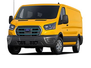 2025 Ford E-Transit-350 Cargo Van School Bus Yellow